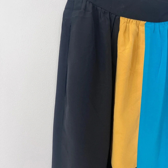 Vintage Michele Domereq Silk Skirt Made in France - Picture 7 of 11